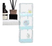 Liquid hourglas - Acrylic Liquid Motion Bubble Timer, Mini Sand Clock Toy | Cartoon Style Transparent Timer For Sensory Learning, Calming Educational Play Application With Fun Scenario