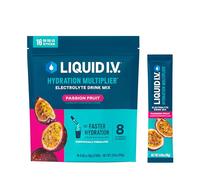 Liquid I.V. Multiplicateur d'hydratation - Fruit de la passion - Paquets de poudre d'hydratation | Mélange de boisson à l'électrolyte |