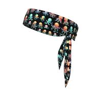 Liquid Octopus Bandeau de sport absorbant la transpiration Unisexe Convient pour les voyages en plein air et divers sports