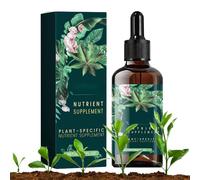 Liquid Plant Food - Indoor Growth Booster for Vegetables | 30ml Natural Hydroponic Formula, Root Nutrient Enhancer, Care Solution, Garden Supply Bottle, Soil Free Application Support