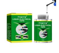 Liquid Rubber,Liquid Rubber Black,Liquid Insulation Tape,Liquid Rubber,Liquid Insulation Tape,Waterproof Sealant,for Repairing Electrical Data Cable (black)