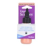 Liquid Sculpey® Pâte polymère liquide pour cuisson au four, orange clair, flacon de 30 ml, non toxique