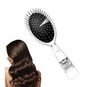 Liquid Spraying Hair Brush - 22.5 X 6 X 8 Cm Multifunctional Spray Cushion Brush, Hair Water Mister, Smoothing Spray Comb, Portable Beauty Grooming Tool For Women Salon Home