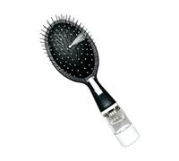 Liquid Spraying Hair Brush, Hair Water Misting Brush, 8cm Spray Comb for Smoothing and Moisture Control, Fine Mist Distribution Function for Gentle Grooming, Massage Use, Daily Salon, Bathroom, Travel