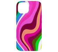 Liquid Swirl Retro 60s 70s Aesthetic Indie Hippie Funky Coque pour iPhone 14