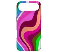 Liquid Swirl Retro 60s 70s Aesthetic Indie Hippie Funky Coque pour iPhone Air