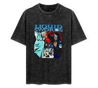 Liquid Swords Rapper T-Shirt Unisex Black Tee M