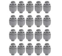 Liquid Tight Connector 3/4 Inch NPT | Non Metallic Electrical Conduit Fittings for Outdoor/HVAC/Appliances | Nylon 6 Water Protection Strain Relief Connectors, 20PCS