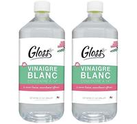 Liquid White Vinegar-Cleans,Descales,Detaches,Degreases And Shines-Concentration At 14°-Eucalyptus Fragrance-100% Natural-Compatible With Food-1l-Made In France