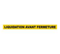 Liquidation Avant Fermeture (60x5cm) - Sticker/Autocollant