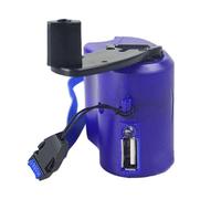 Liquidation ! Générateur dynamo portable à manivelle, chargeur USB d'urgence pour téléphone portable, appareil photo et voyage.
