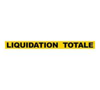 Liquidation Totale (60x5cm) - Sticker/Autocollant
