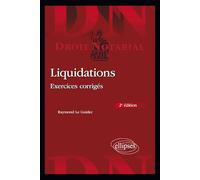 Liquidations: Exercices corrigés