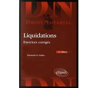 Liquidations: Exercices corrigés