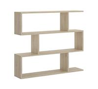 LIQUIDATODO DEKIT GRUPO RIMOBEL Étagère Basse 3 Creux Moderne et Bon marché de 110 cm en Couleur Naturelle 96 cm (Hauteur) x 110 cm (Longueur) x 25 cm (Prof.)