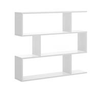 LIQUIDATODO ® - Étagère 3 espaces Moderne et Bon marché de 110 cm en Blanc Brillant