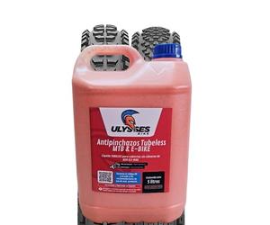 Liquide anti-crevaison sans ammoniaque pour vélo sans ammoniaque pour réparation de crevaisons de vélo, réparation de pneus, gel anti-crevaison pour seringue Tubeless 5 l