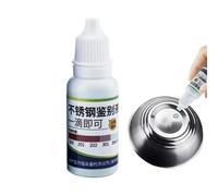 Liquide d'analyse pour acier inoxydable - Réactif de test rapide des métaux, 15ml Solution De Test 15ml Pour Articles Sanitaires, outil detest à domicile avec formule durable, anti-taches