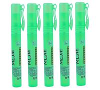 Liquide de blanchiment, 5 pièces de liquide blanchiment, fluide correction protection des informations, pulvérisateur correction papier thermique, gomme d'adresse, dissimulation, liqui