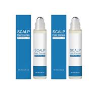 Liquide de croissance des cheveux de romarin - Lot de 2 sérums bloquants pour le cuir chevelu favorisant le flux d'oxygène, renforce la croissance des cheveux, éclaircit et nourrit la peau, parfait