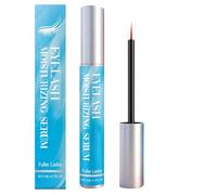 Liquide de croissance des cils - Solution de soin dense - Sérum nourrissant pour cils - Pour sourcils, femmes, débutants, à la maison, en déplacement
