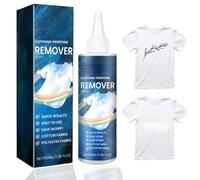 Liquide de Dissolvant à Encre DTF,Solutions D'Impression Textile,DTF Solution de Nettoyage l'encre,Solution de Nettoyage DTF,Kit de Nettoyage des DTF,pour Enlever les Impressions,100ml