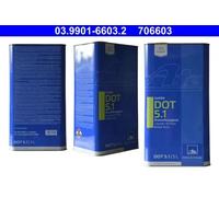 Liquide de frein ATE Super DOT5.1, 5L