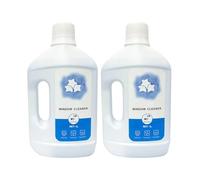 Liquide de Nettoyage de Vitres, 1L Lot de 2, Compatible avec ECOVACS Winbot W1 PRO/W2 PRO OMNI, Nettoyant pour Vitres 2000mL