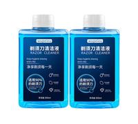 Liquide De Nettoyage For Rasoir 300ml Compatible Avec Panasonic Xtra ES LS ST LM RC LT73 Série Rasoirs Électriques(2-PCS)