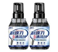 Liquide De Nettoyage For Rasoir 330 Ml, Spray Nettoyant, Compatible For Braun, Compatible For Philips, Compatible For Panasonic, Convient À 99% Des Rasoirs Et Tondeuses À Cheveux(2 pcs)