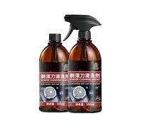 Liquide De Nettoyage For Rasoir 500 Ml, Spray Nettoyant Compatible Avec Philips, Compatible Avec Braun, Compatible Avec Panasonic, Adapté Aux Rasoirs Électriques De Toutes Marques(2 PCS)