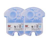 Liquide de nettoyage for rasoir for cartouches de recharge Braun Clean & Renew CCR4, nettoie votre rasoir for une hygiène optimale, élimine les résidus