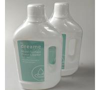 Liquide de nettoyage pour balayeuse。 Compatible pour Dreame L9/L10pro/Z10pro 。 Nettoyant pour sols 。 1 L (33,8 oz liq.)(2pc)