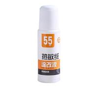 Liquide de protection des données pour papier thermique | Liquide d'élimination pour papier thermique, 55 ml/30 ml, liquide portable pour élimination de l'écriture manuscrite pour garçons, filles