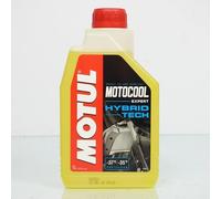 Liquide de refroidissement compatible avec moto Motul Motocool Expert Hybrid Tech jaune 1L