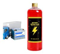 Liquide De Réparation De Batterie - 100ml Restauration De Batterie, Solution D'Acide pour Moto - Entretien Facile & Écologique, Prolonge La Durée De Vie Améliore La Performance