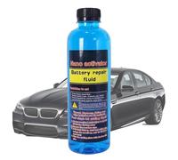 Liquide de réparation de batterie de voiture | 500 ml d'additif de réparation et de restauration - Additif de batterie de voiture - Pour automobile, véhicules, mécanique, intérieur, extérieur, camion