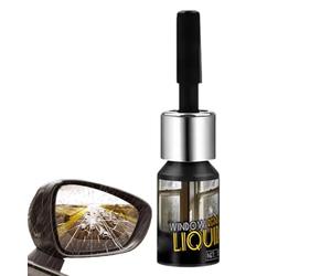 Liquide de réparation de fissures de pare-brise - Remplisseur de verre transparent pour rayures et éclats | Résine à durcissement UV avec applicateur facile, formule à prise rapide pour verre et miroi