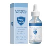 Liquide de réparation de l'émail dentaire, solution ciblée pour le soutien des caries avec mélange d'extraits naturels apaisants, formule légère conçue pour un usage quotidien pendant la nuit, adapté
