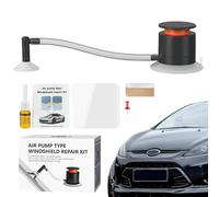 Liquide de réparation de pare-brise de voiture - Kit de réparation de verre brisé Nano, fluide à effet sous vide | Pompe à air, répare les fissures et les rayures, restauration 90 % à 95 %, utilisatio