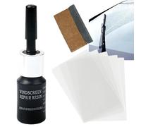 Liquide de réparation de pare-brise - Kit de remplissage de fissures de vitres automobiles | Outil de joint liquide facile pour une restauration rapide, solution de réparation de copeaux de verre de