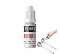 Liquide de test de pureté du métal - Analyseur professionnel en acier inoxydable - Liquide de test pour la composition chimique - Solution de test pour alliages industriels, agents d'évaluation de la