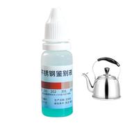 Liquide de test en acier inoxydable - Kit de test de métal, liquide d'agent de testt rapide de 12 ml | Outils d'amélioration de l'habitat, pour l'approvisionnement, le marketing et la transformation