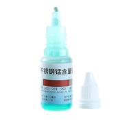 Liquide de test en acier inoxydable | Liquide d'analyse rapide de détection 12 ml | Réactif rapide | pour laboratoire maison ustensiles de cuisine couverts matériaux de construction industriels