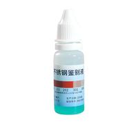 Liquide de Test pour Acier - Agent de Test 12 ml | Liquide testeur pour acier inoxydable pour identification 304, outil de bricolage à résultat rapide pour l’approvisionnement et le marketing, 200 uti