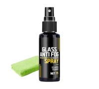Liquide désembuage - Spray nettoyant pour vitres automobiles, traitement de pare-brise de véhicule, formule de protection des miroirs | Visière de casque, lunettes, fenêtre, intérieur et extérieur, So