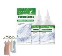 Liquide détachant pour vêtements, Détachant enzymatique actif, Nettoyant pour les taches de graisse et de nourriture sur les vêtements, idéal pour les vêtements et tissus de nouveau-nés (2 bouteilles)