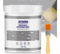 Liquide D'étanchéité Transparent, Adhésif d’étanchéité super puissant, agent de revêtement imperméable transparent, Invisible Waterproof Agent with Brush, Revêtement Imperméable Transparent (300g)