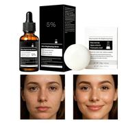 Liquide Éclaircissant Peau Ensemble de Soins 2 Pièces à Absorption | Solution Hydratation Profonde Visage Pour Hommes Femmes Peaux Grasses Sèches Sensibles d'Affaires