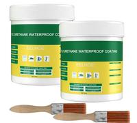 Liquide Étanchéité Transparent, 2025 Agent imperméable et anti-fuite, agent de revêtement imperméable transparent, émulsion de mastic isolant imperméable, bande etancheite toiture terrasse (100g, 2)